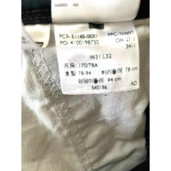 Levi’s 511 Slim Fit Jeans Black Gray W31 L32 - Picture 9 of 9